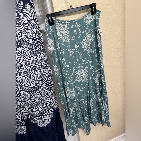 NWOT Free People Backseat Glamour maxi skirt - Picture 6 of 7